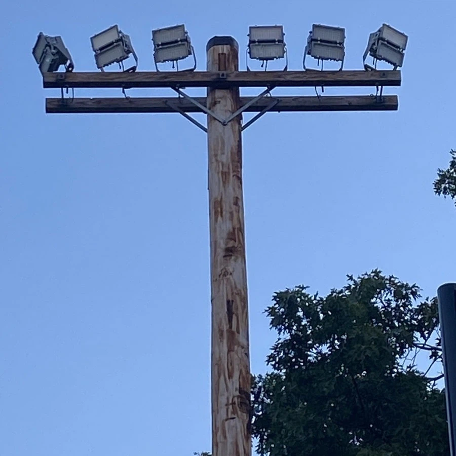 400 Watt LED Area Flood Light application 400 Watt LED Area Flood Light application