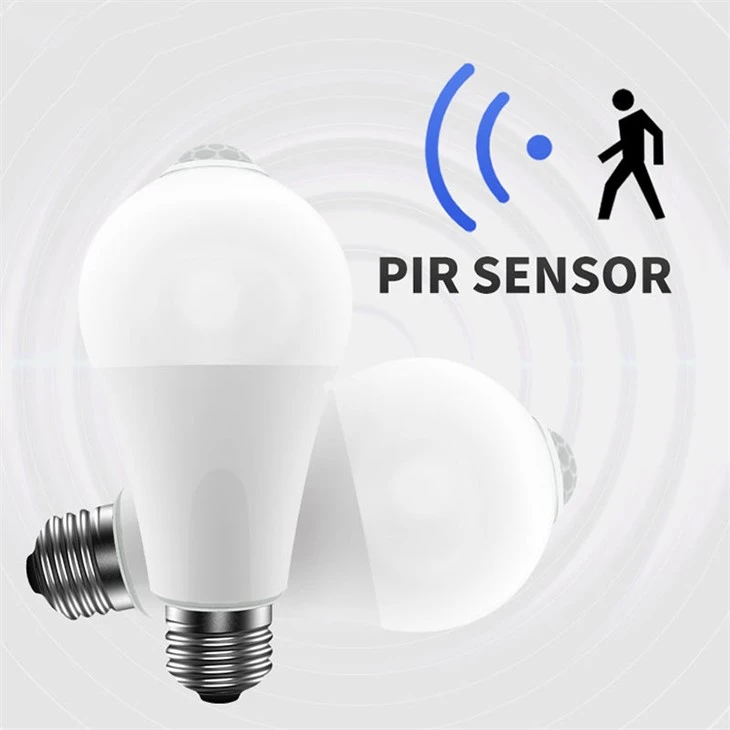 Lampă cu becuri de securitate A19 activată prin mișcare pentru exterior și interior