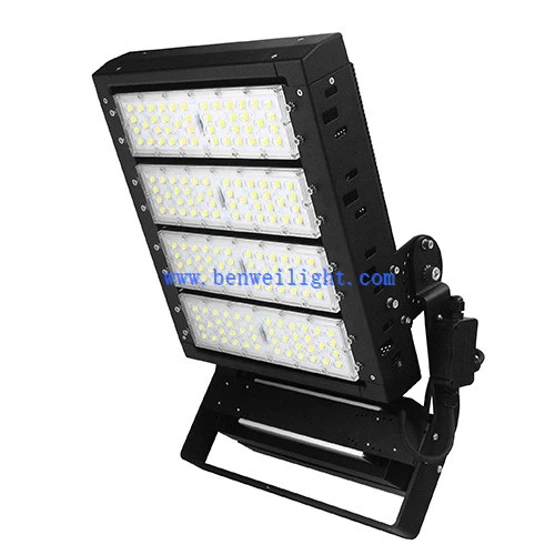 led football field
