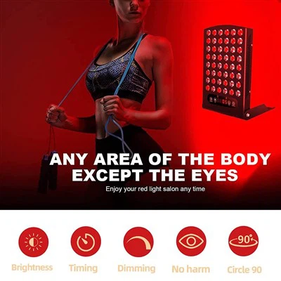 Panou laser cu 48 LED-uri pentru terapie cu lumină roșie