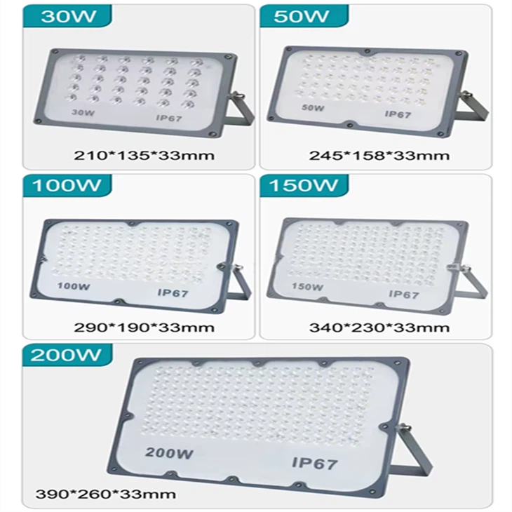 200W LED Flood Light 6500K Day Light best