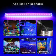 T8 10W 48leds UV LED Tube Blacklight 365nm 395m 85-265v factory