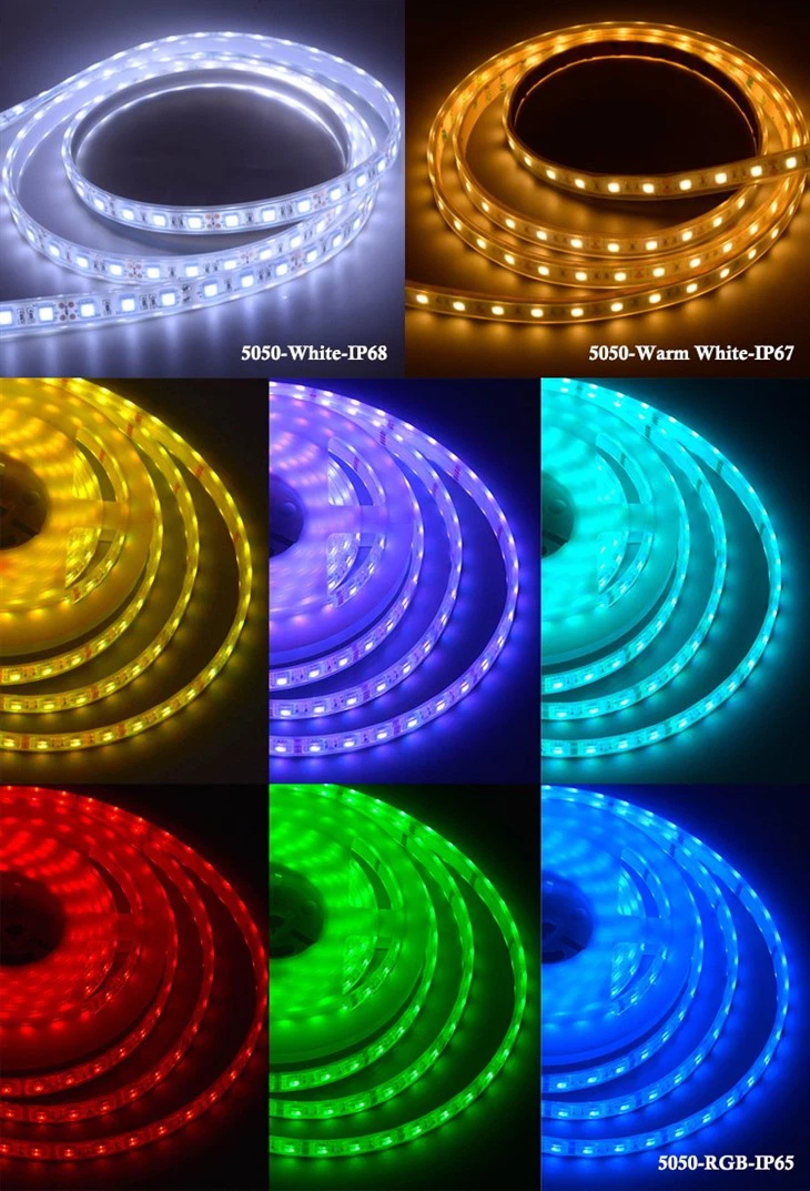 Bandă LED 5050 RGB 12v