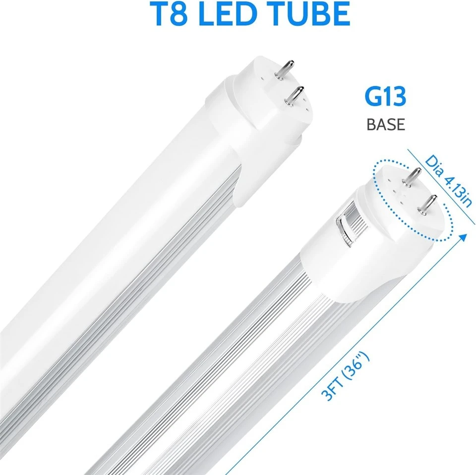 60cm T8 LED Tube Light, IP67 Waterproof factory