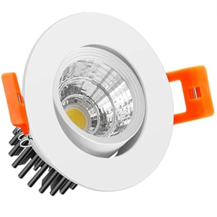Lumina încasabilă în jos poate aprinde LED