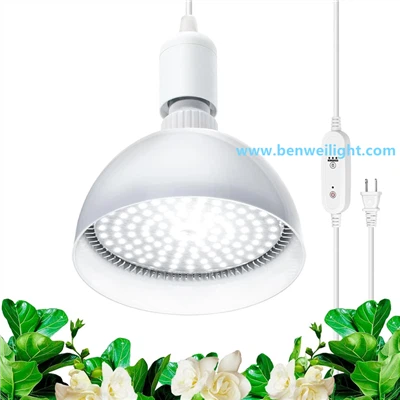 Lumină de creștere LED cu suspendare de 25 W cu spectru complet de 5000 K cu funcție de cronometru