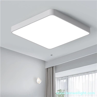 Plafoniera pătrată cu LED de 39W 6500K Lumină albă potrivită pentru birouri și bucătării