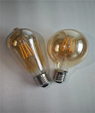 Bec cu lumânare LED E14 G45: 6W alb cald cu filament transparent la 360 de grade