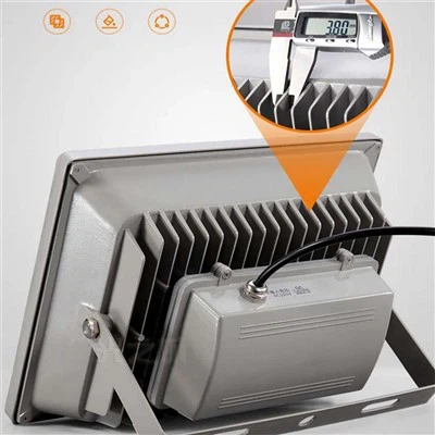Proiector cu LED 20W 50W 100W 150W Lumină de zi/alb cald 175-250V IP65 Lampă de grădină de exterior impermeabilă