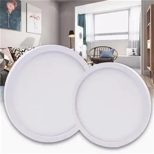 Plafoniera rotundă cu LED montată la suprafață