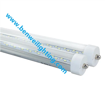 T8 8ft Fa8 LED Tub|V-Profil|18W/36W 140lm/W un singur -pin