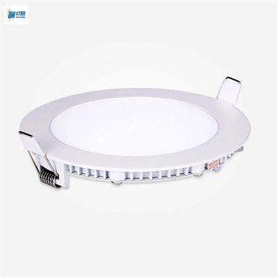 Lumină cu panou rotund încastrat cu LED ultra-subțire